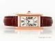 Grade 1A Replica Cartier Tank Americaine Quartz Watch Rose Gold Women (3)_th.jpg